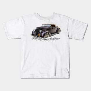 1936 Ford Roadster Model 68 Convertible Kids T-Shirt